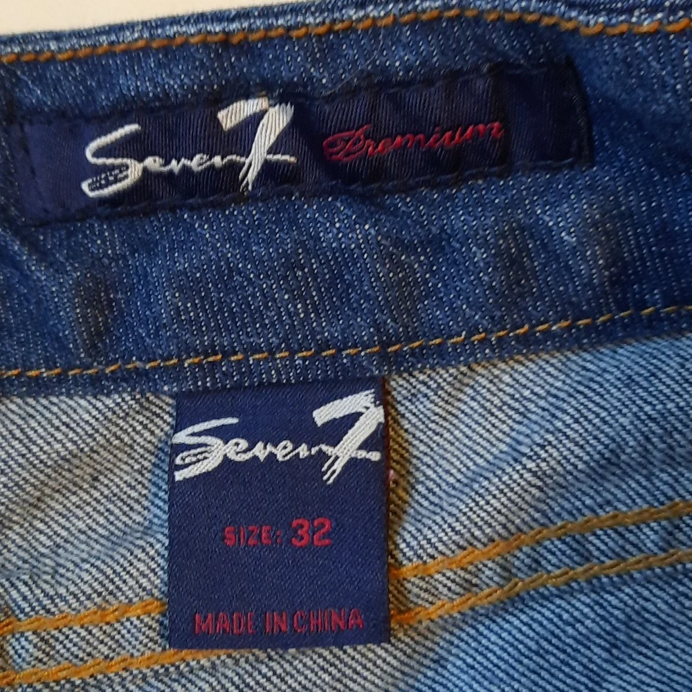 Seven7 Women's Boot Cut Jeans - Dark Blue - Picture 3 of 4